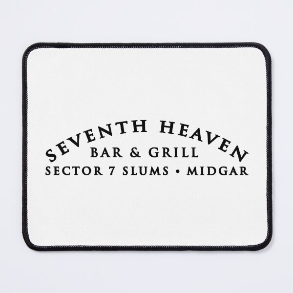 Item preview, Seventh Heaven Video game FF Bar VII Retro Remake Gaming designed and sold by melisssne.