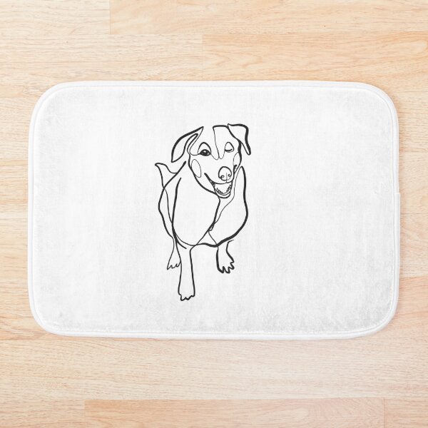 Item preview, One Line Art Dog Diseño abstracto y minimalista designed and sold by PaperMagus.
