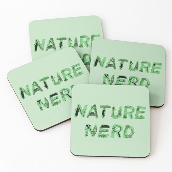 Item preview, Nature Nerd - Green & Pastel Green designed and sold by EcoElsa.