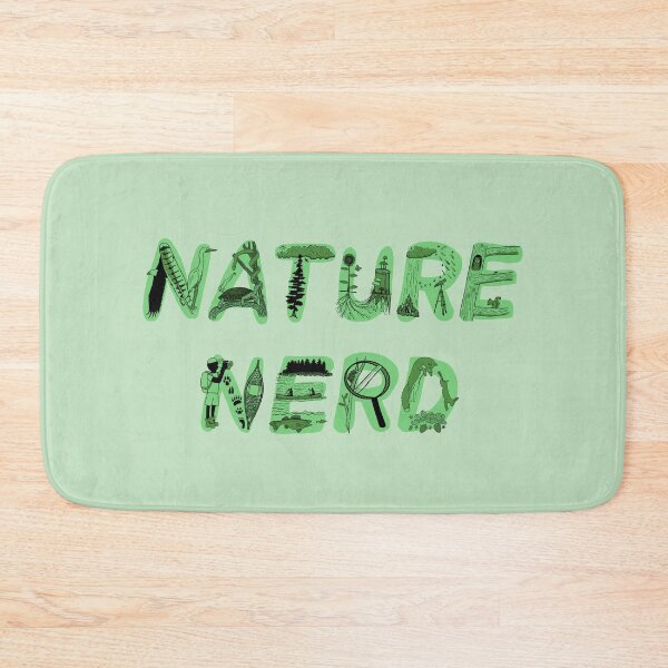 Item preview, Nature Nerd - Green & Pastel Green designed and sold by EcoElsa.