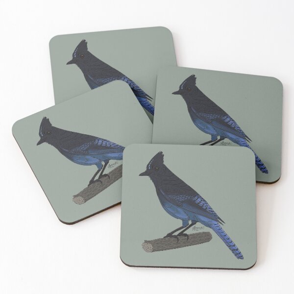 Item preview, Steller's Jay designed and sold by Corvola Creations.