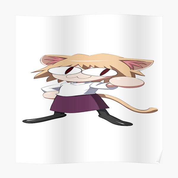 Neco Arc" Poster by lowqualitything | Redbubble