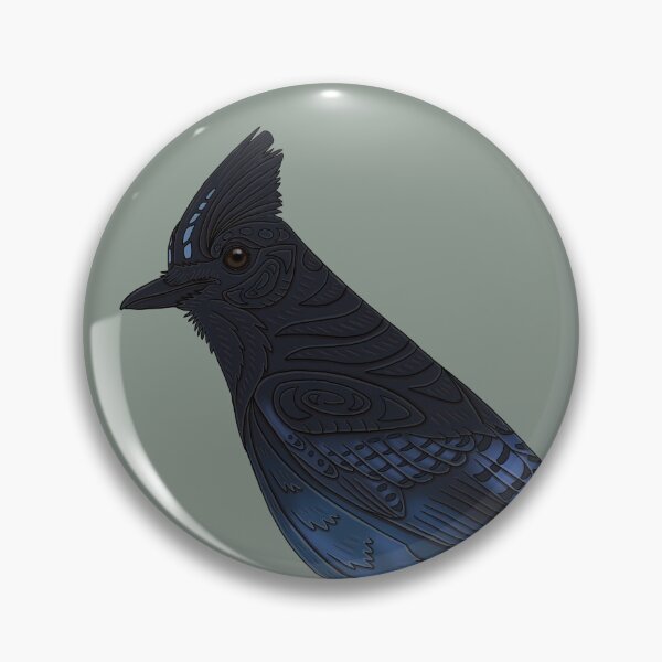 Item preview, Steller's Jay designed and sold by Corvola Creations.