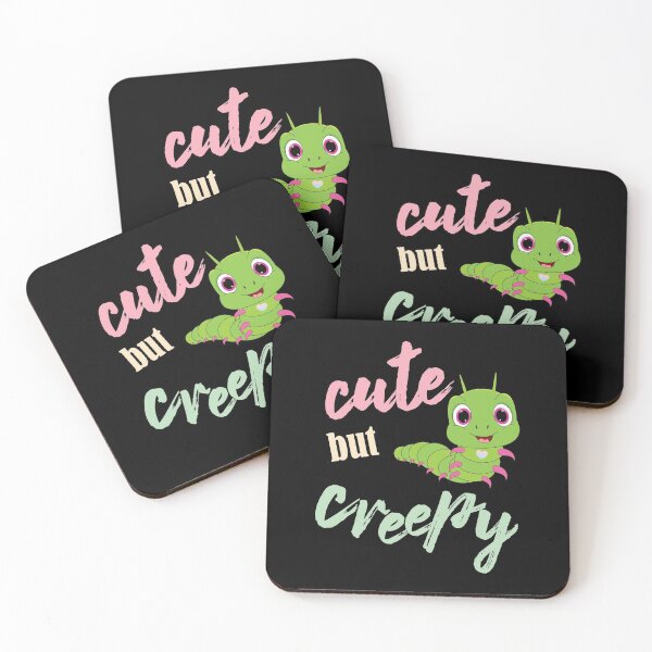 Item preview, Cute but creepy girly caterpillar designed and sold by Tanya Mihe.