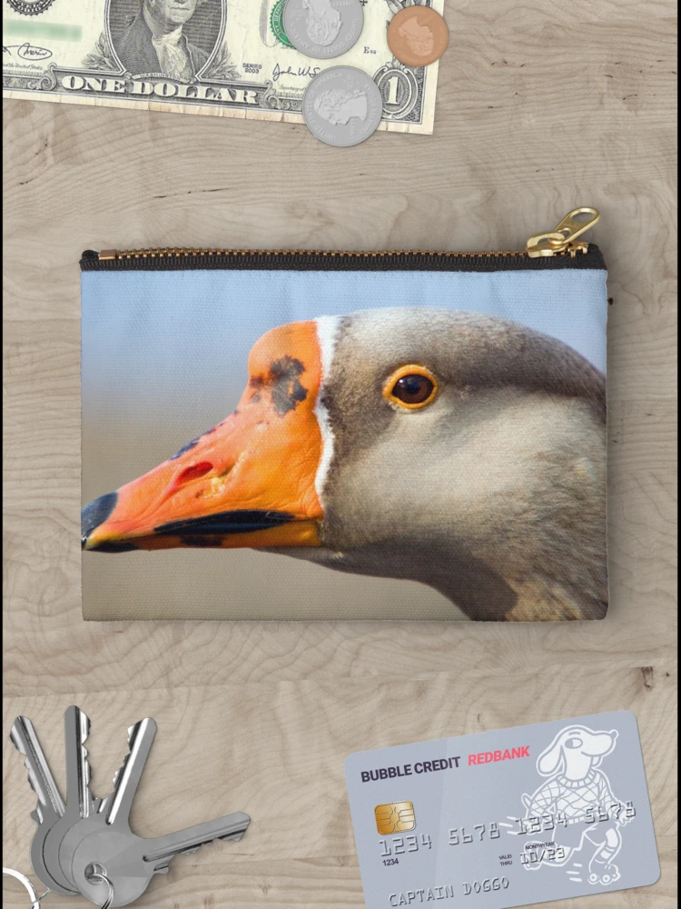 Thumbnail 3 of 4, Zipper Pouch, Goose Portrait designed and sold by Randall Ingalls.