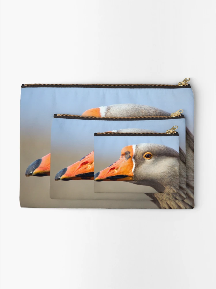 Thumbnail 2 of 4, Zipper Pouch, Goose Portrait designed and sold by Randall Ingalls.