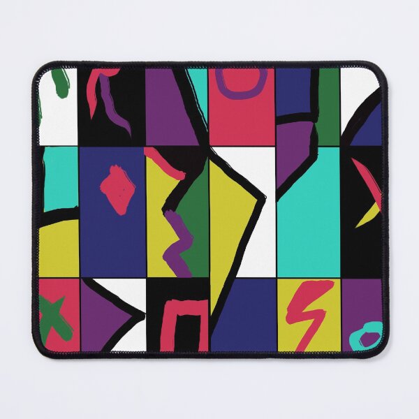 Item preview, 80s Colorblock retro abstract sweater designed and sold by melisssne.