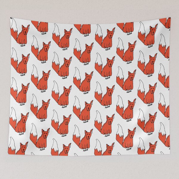 Item preview, Wonky fox designed and sold by CraftCartwright.