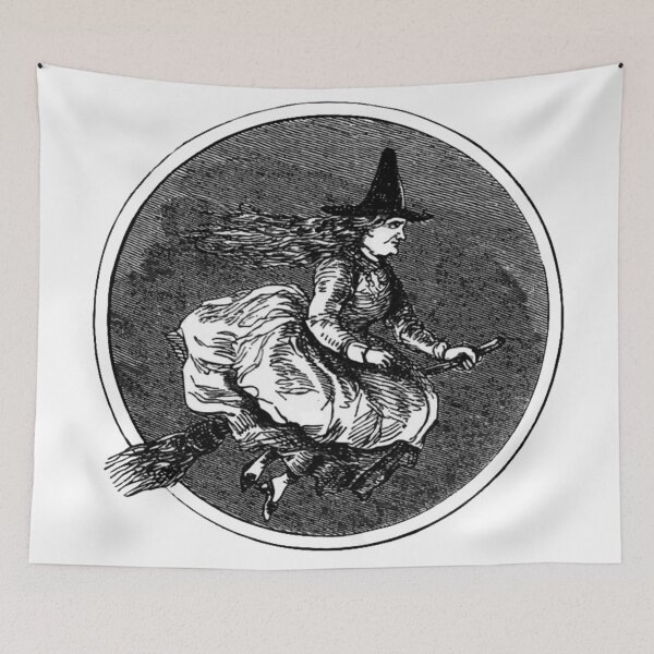 Item preview, Vintage Witch Illustration  designed and sold by Bellathewilde.