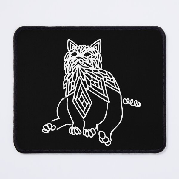 Item preview, Trippy Cat White designed and sold by melisssne.