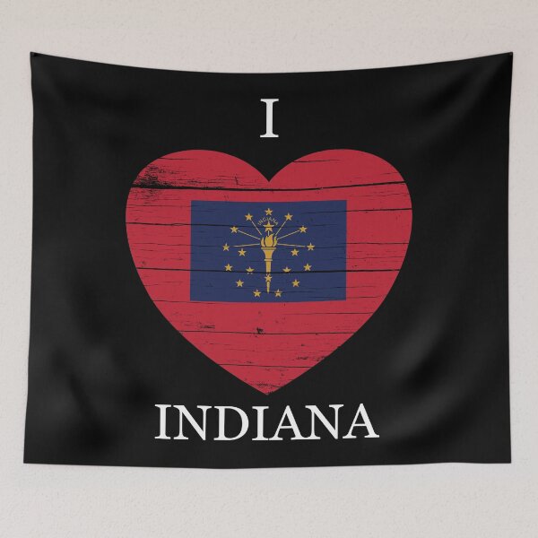 Item preview, I Love Indiana designed and sold by FiaFiaPress.