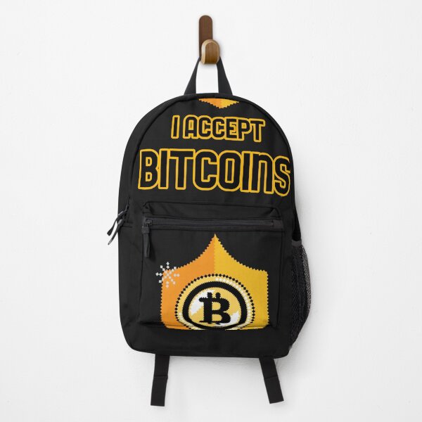 Item preview, I Accept Bitcoins designed and sold by Crypt0Tees.