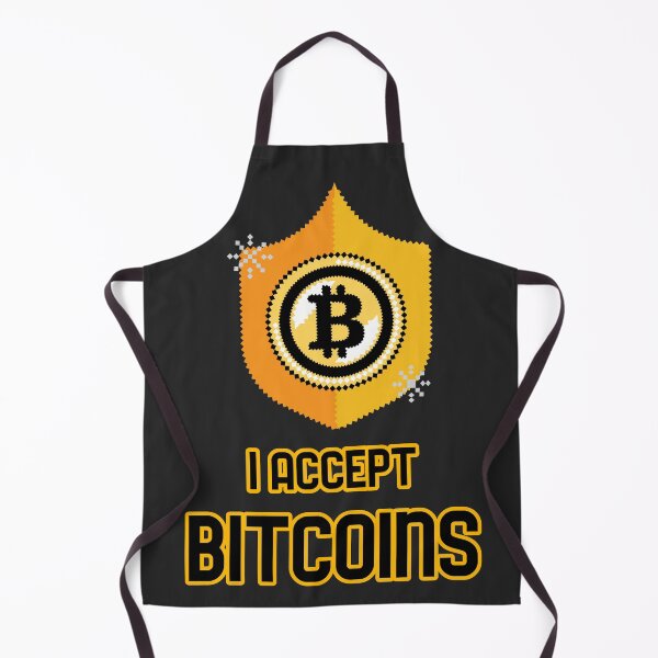 Item preview, I Accept Bitcoins designed and sold by Crypt0Tees.