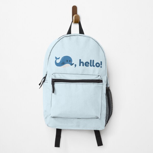 Item preview, Whale, hello! pun designed and sold by punnylauren.
