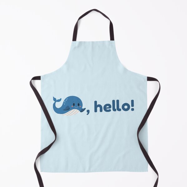 Item preview, Whale, hello! pun designed and sold by punnylauren.