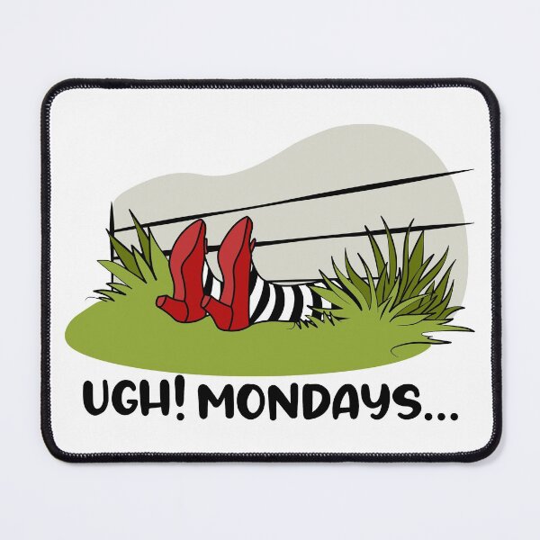 Item preview, Ugh! Mondays No Thanks designed and sold by SewnMemories.