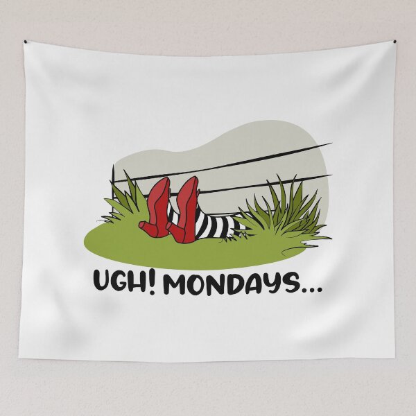 Item preview, Ugh! Mondays No Thanks designed and sold by SewnMemories.