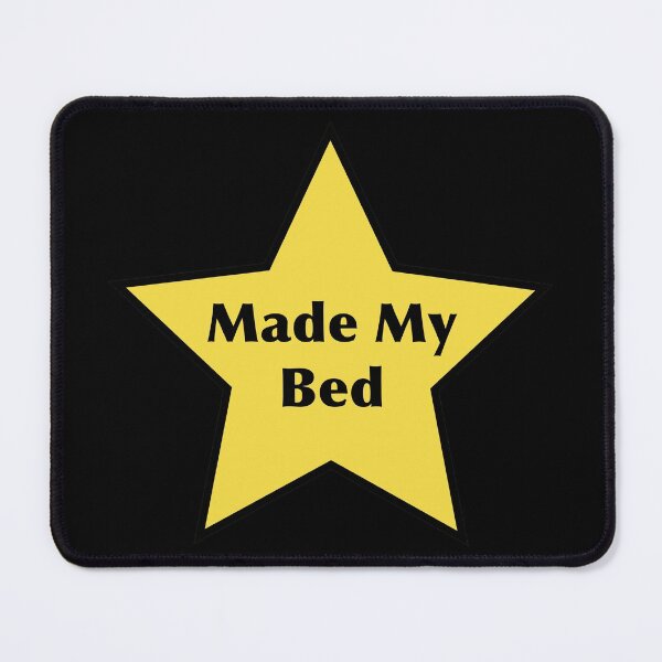 Item preview, Made My Bed - Funny Adulting Award designed and sold by NadyaCC.