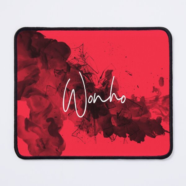 Item preview, Wonho red ink smashed glass designed and sold by LeighsDesign.