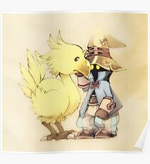 Vivi & Chocobo Poster