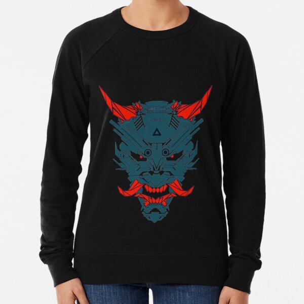 Japanese Oni Art BabyBee Lightweight Sweatshirt