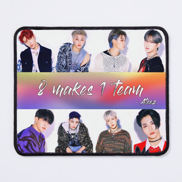 Item preview, 8 Makes 1 Team - Ateez designed and sold by LeighsDesign.