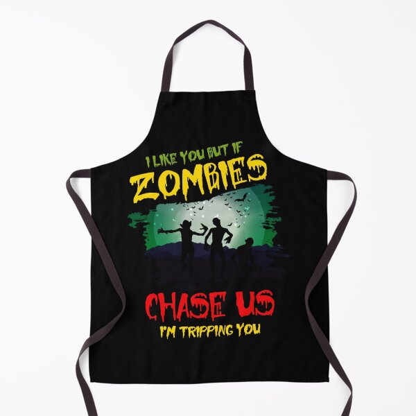Item preview, I like you but if Zombies chase us i'm tripping you designed and sold by pnkpopcorn.