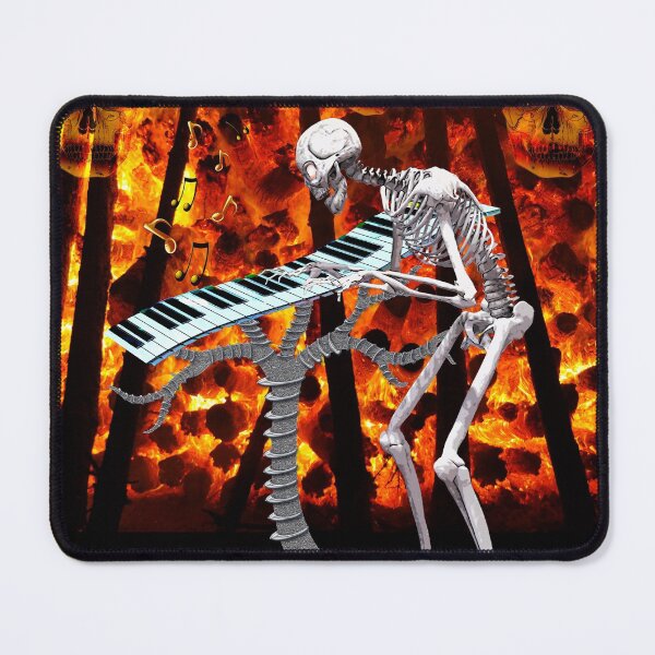 Item preview, THE PIANIST SKELETON IN THE FIRE designed and sold by Astralia.