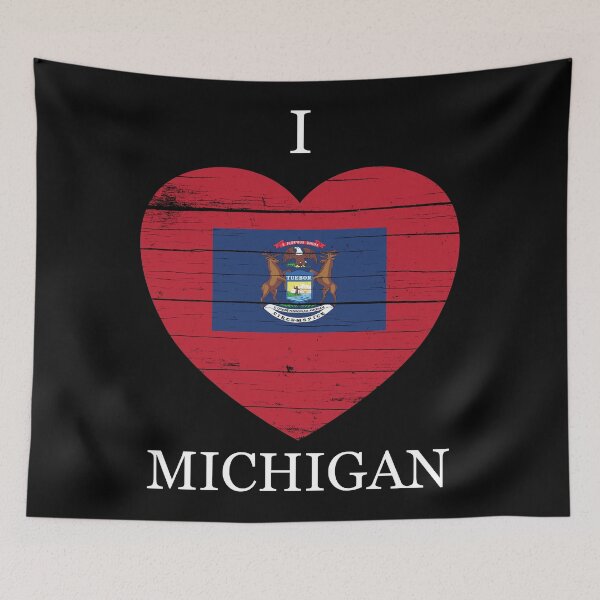 Item preview, I Love Michigan designed and sold by FiaFiaPress.