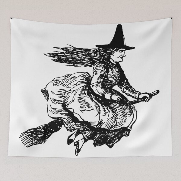 Item preview, Vintage Witch Illustration  designed and sold by Bellathewilde.