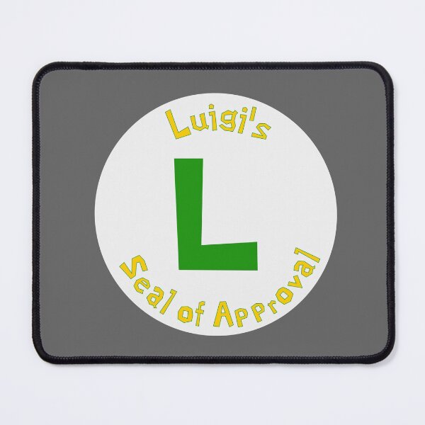 Item preview, Luigig's Seal of Approval designed and sold by CreativeAlchemy.