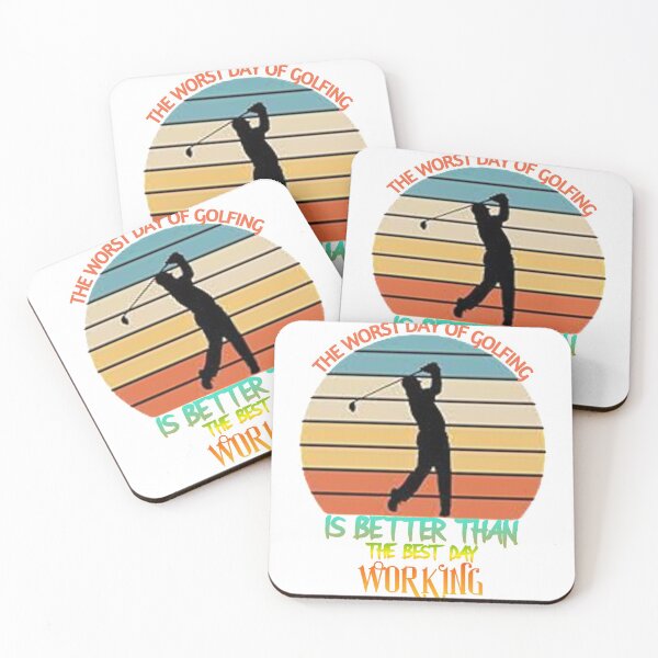 Item preview, THE WORST DAY OF GOLFIING IS BETTER THAN THE BEST DAY OF WORKING designed and sold by Marakstore.