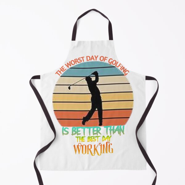 Item preview, THE WORST DAY OF GOLFIING IS BETTER THAN THE BEST DAY OF WORKING designed and sold by Marakstore.