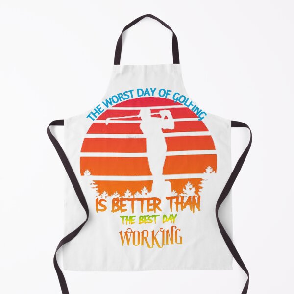 Item preview, THE WORST DAY OF GOLFIING IS BETTER THAN THE BEST DAY OF WORKING designed and sold by Marakstore.