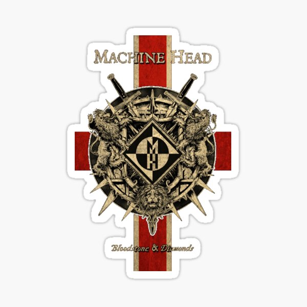 Machine Head music sticker decal 5" x 3"