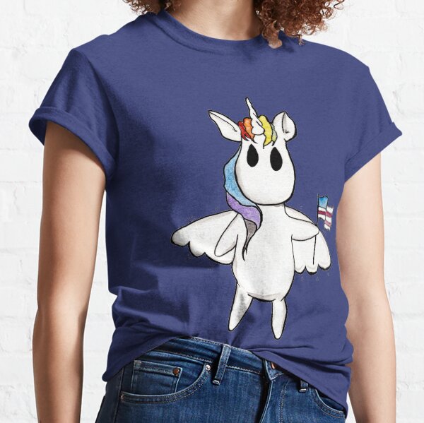 Patriotic Unicorn - Rainbow American Flag / Alicorn / Pegasus Classic T-Shirt