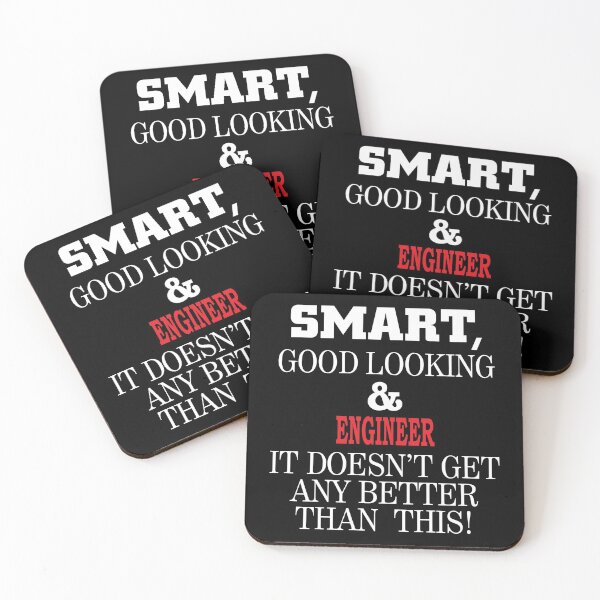 Item preview, Cool Gift For A Smart And Good Looking Engineer designed and sold by CeciLop.