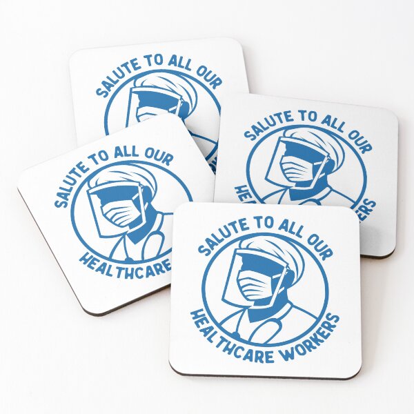 Item preview, Salute To All Our Healthcare Workers, Essential Workers, Blue designed and sold by anghelapparel.