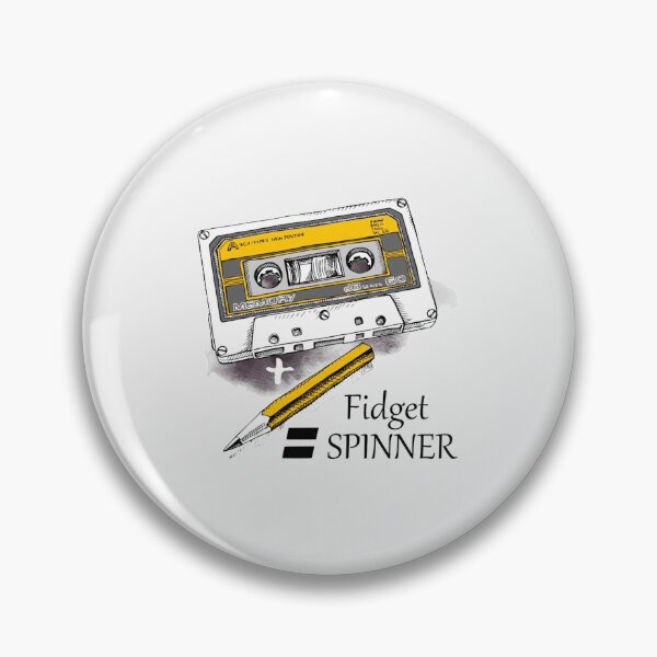 Item preview, ☯ Cassette And Fidget - Spinner ☯ - Funny| Perfect Gift|hip hop designed and sold by patnalila.
