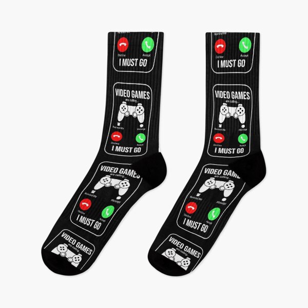 Item preview, Video Games Are Calling And I Must Go, Funny Statement Gamer Console  designed and sold by Merchking1.