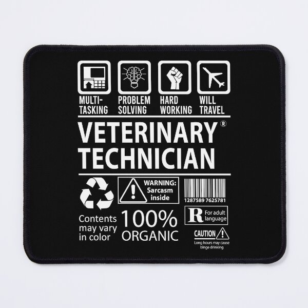 Item preview, Veterinary Technician T Shirt - Multitasking Job Gift Item Tee designed and sold by rolandchel.