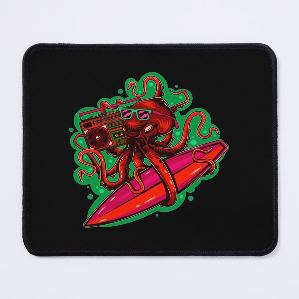 Item preview, ☯ Octopus Listening Music ☯ - Funny| Perfect Gift|hip hop designed and sold by patnalila.