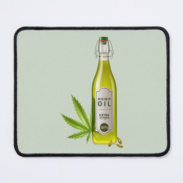 Item preview, Bottle of Hemp Oil designed and sold by Alicia Chee.