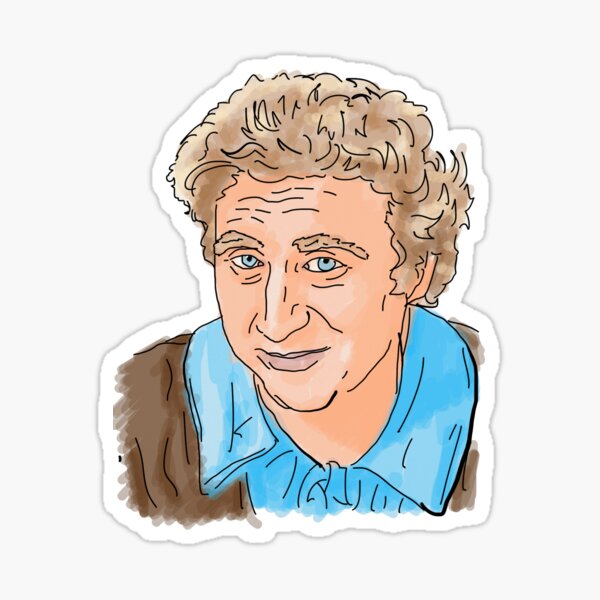Gene Wilder Sticker