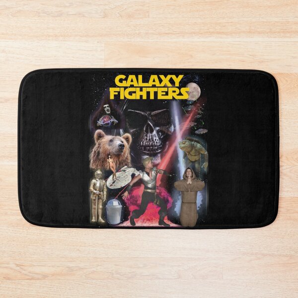 Item preview, GALAXY FIGHTERS Off Brand Parody Knock Off Boot Meme Funny Movie Poster designed and sold by blueversion.