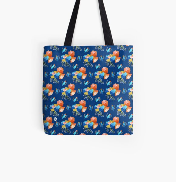 Bubbly (dark) All Over Print Tote Bag