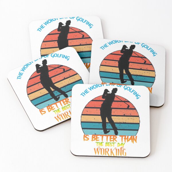 Item preview, THE WORST DAY OF GOLFING IS BETTER THAN THE BEST DAY OF WORKING designed and sold by Marakstore.