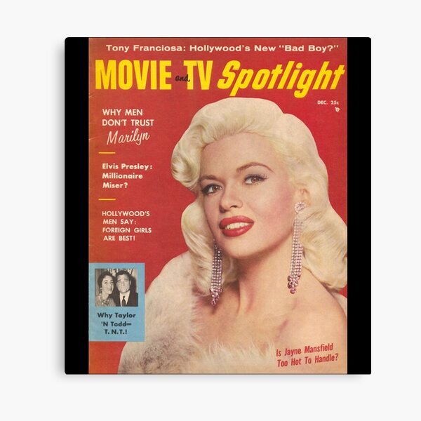 Item preview, Jayne Mansfield Movie Actress American Entertainer Nightclub You First Playboy Sex Symbol  Cover Cool Gifts designed and sold by JayneMansfielly.