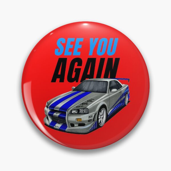 Item preview, See you again { Paul walker's Skyline GTR } designed and sold by MOTOSHIFT.