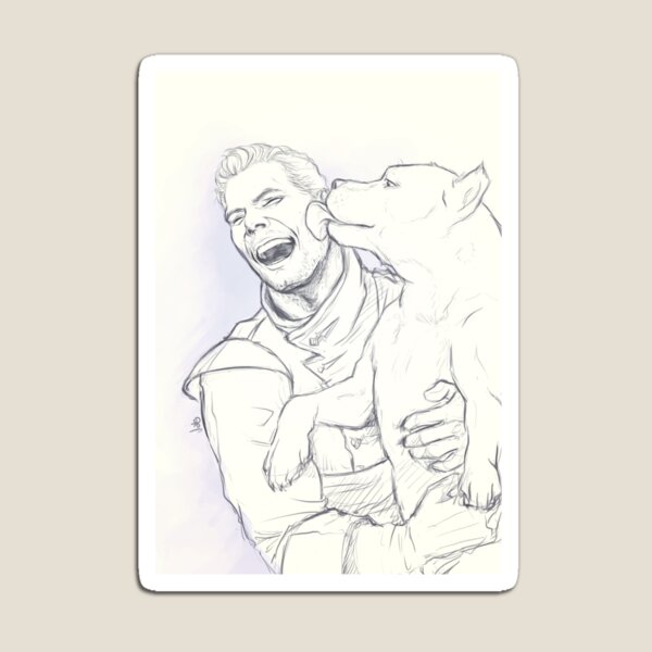 Cullen: Happiness and a mabari Magnet
